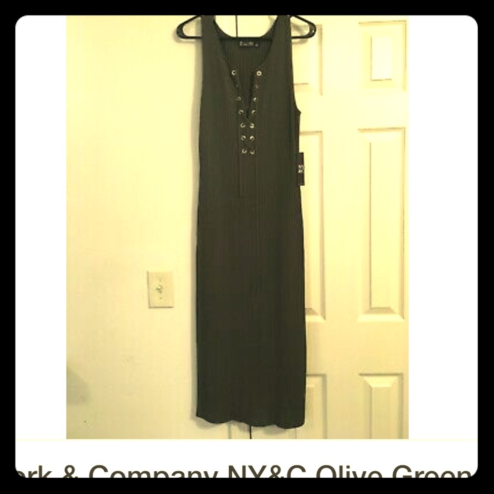New York and Company Olive Green
